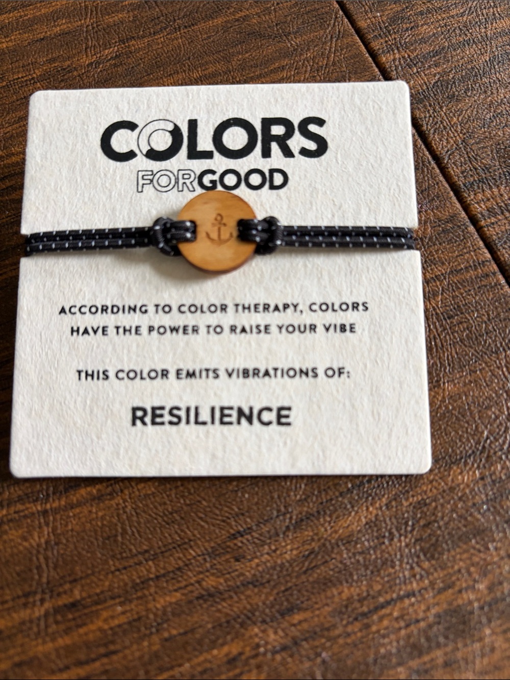 Colors for Good Bracelet. RESILIENCE Empowers Women NWT